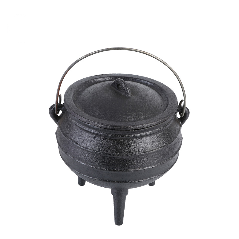 Cast Iron South Africa Pot With Three Legg (1)