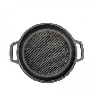 cast iron 2-in-1 combo pan and pot