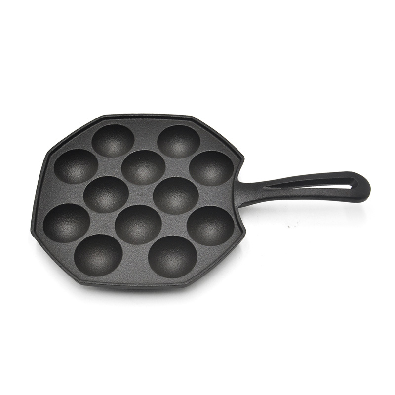 Cast iron fry mini egg pan with 12 holes Featured Image