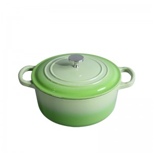 24cm cast iron enamel casserole