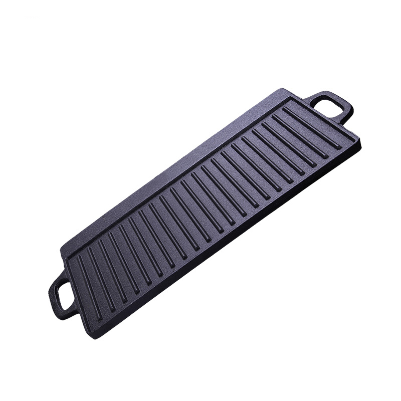 cast iron griddle pan double side 43cm Featured Image