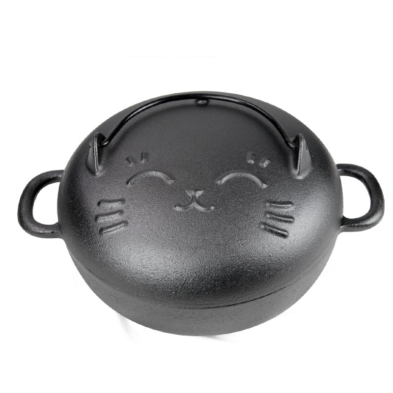 9.5*3” Cast iron pre-seasoned roast sweet potato baking pot Featured Image